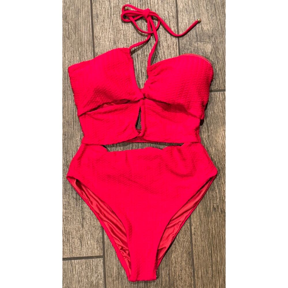 BOAMAR Neff Jacquard One-Piece Swimsuit Size Large - Picture 13 of 14